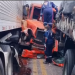 Acidente entre caminhões foi registrado na BR-304 em Santa Maria
