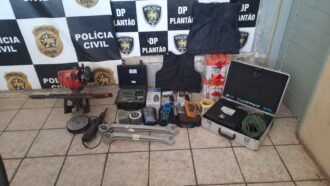 Polícia recupera veículo e equipamentos roubados de empresa na comunidade Piquiri