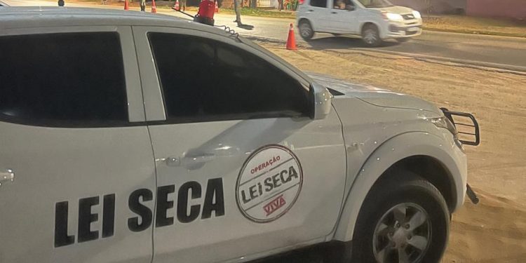 Fiscalização da Lei Seca em Assú prende dois motoristas por embriaguez ao volante