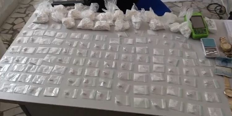 Homem é preso com um quilo de cocaína em condomínio no Nova Betânia, em Mossoró