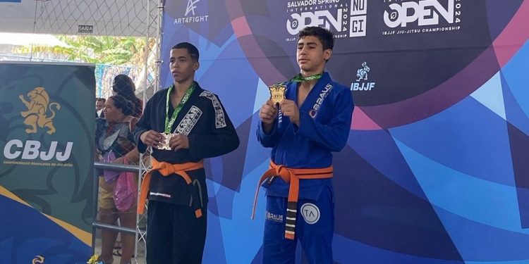 Mossoroense conquista medalhas de ouro em eventos internacionais de jiu-jítsu
