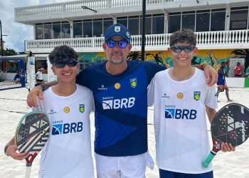 Areia-branquense é campeão pan-americano de Beach Tennis no Caribe