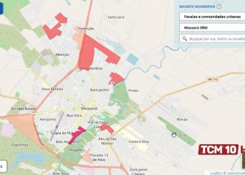 Censo 2022 revela que 5% da população de Mossoró reside em favelas e comunidades urbanas