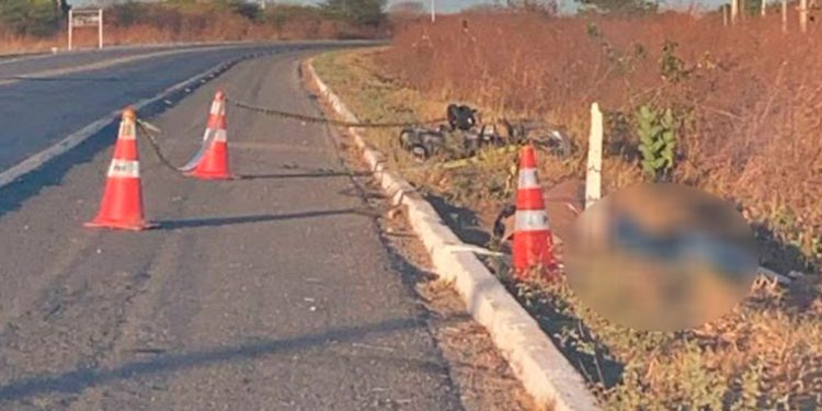 Motociclista morre em acidente na BR-304 em Assú