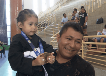 Aos três anos, atleta troca o balé pelo jiu-jitsu e disputa Norte-Nordeste em Mossoró