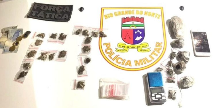 Suspeito de tráfico de drogas é preso em Assú