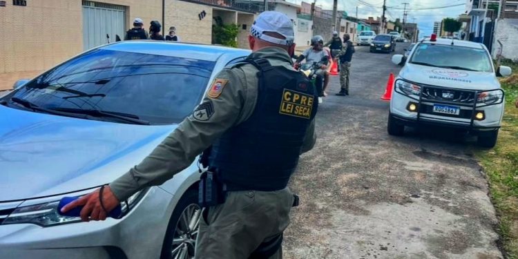 Três condutores são presos por dirigirem embriagados em Mossoró