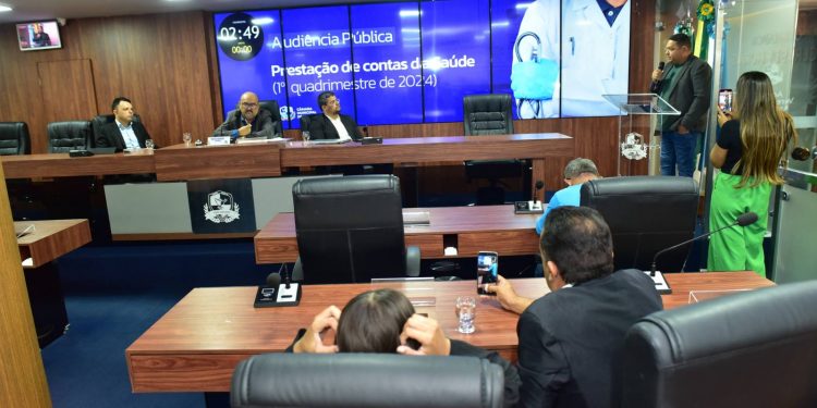 Câmara Municipal realiza audiência pública sobre prestação de contas da Saúde nesta quinta (5)