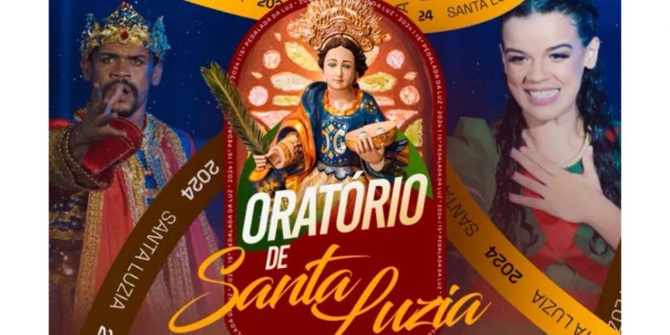 Estreia nesta segunda-feira (2) o Oratório de Santa Luzia 2024