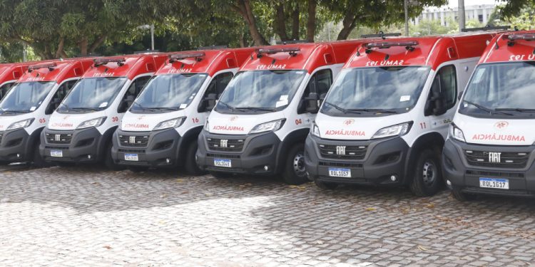 RN recebe 12 novas ambulâncias do SAMU com tecnologia tetradigital