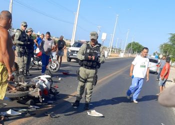 Acidente na BR-110 em Areia Branca deixa uma pessoa morta