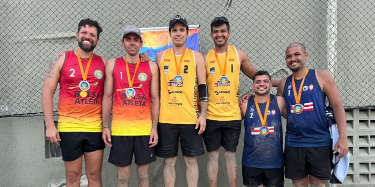 Mossoroense é campeão do Circuito Nacional de vôlei de praia de surdos