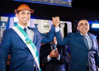 Allyson Bezerra toma posse ao lado de Marcos Medeiros na Prefeitura de Mossoró