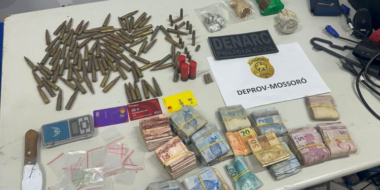 Polícia Civil cumpre mandado de prisão contra suspeito de integrar facção em Mossoró