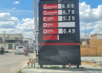 Após reajuste do ICMS, postos aumentam preço da gasolina em Mossoró