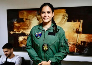 Policial civil será a primeira mulher a comandar helicópteros da Secretaria de Segurança Pública do RN