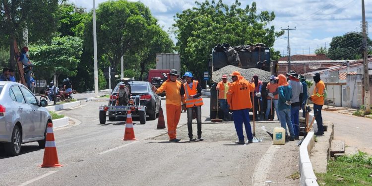 Obra de recuperação da BR-405 tem início no trecho urbano de Mossoró