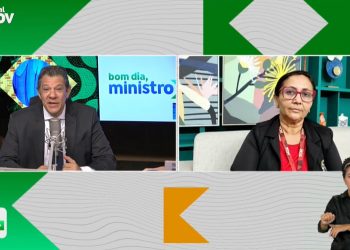 Repórter do Grupo TCM participa de entrevista com o Ministro da Fazenda, Fernando Haddad