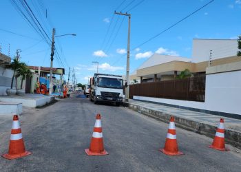 Trecho crítico do Abolição II é interditado para obras de recapeamento asfáltico