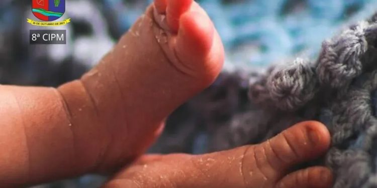 Polícia Militar resgata bebê recém-nascida abandonada no lixo em São José de Mipibu