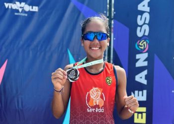 Atleta caraubense conquista o 3º lugar no Circuito Brasileiro de Vôlei de Praia, no Rio de Janeiro