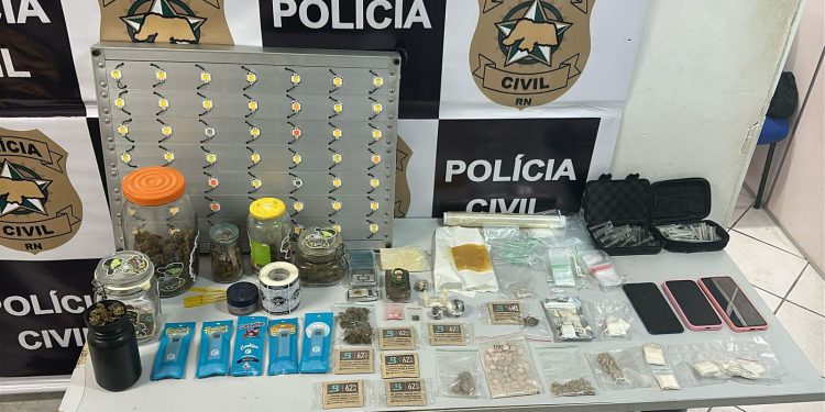 Polícia Civil deflagra operação e prende suspeitos por tráfico de drogas em Mossoró