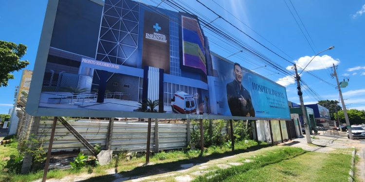 Obra de construção do Hospital Infantil da Apamim está embargada por falta de alvará, diz Prefeitura