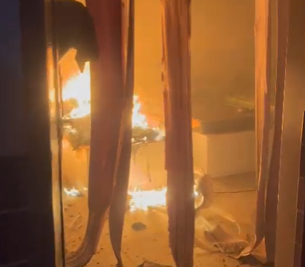 Incêndio atinge residência universitária da Ufersa; estudantes alegam negligência