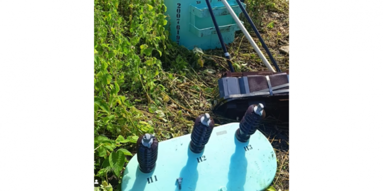 Polícia Militar encontra transformador furtado em zona de mata em Mossoró