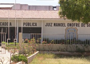 Detentos usam corda feita por lençóis para fugir da Cadeia Pública de Mossoró