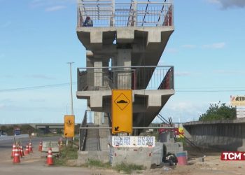 DNIT adia conclusão das passarelas do Complexo Viário da Abolição por cerca de 30 dias