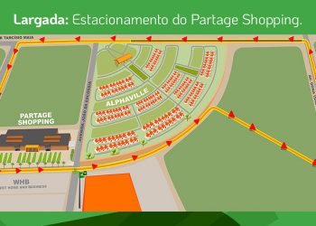Definido o percurso da Etapa Terra do Circuito 4 Elementos de Corrida