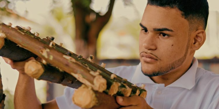 Jovem de Porto do Mangue mostra ao mundo solução sustentável para a pesca de lagosta