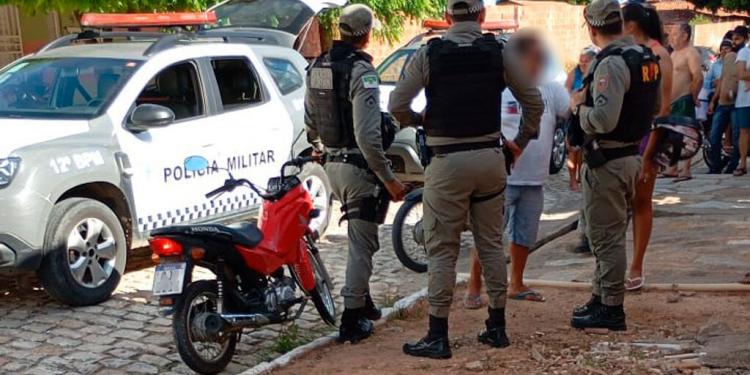 Homem com tornozeleira eletrônica é preso após furtar moto no bairro Sumaré em Mossoró