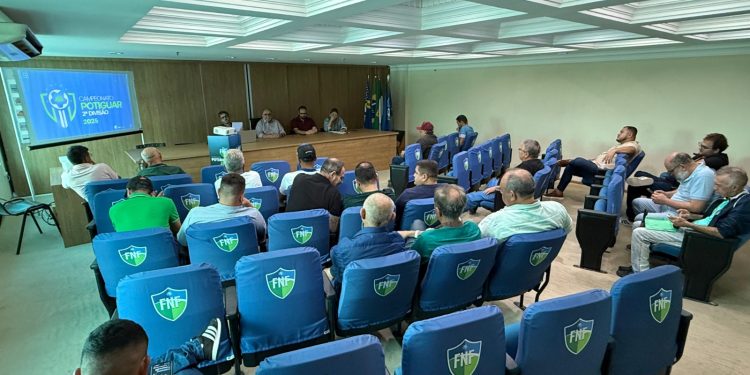 Em reunião na FNF, Baraúnas e Mossoró confirmam interesse em disputar a Segunda Divisão