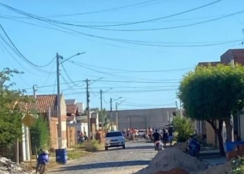 Homem é executado em pastelaria em Baraúna e dona de estabelecimento é atingida na cabeça