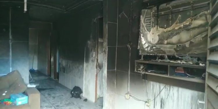 Incêndio atinge residência no bairro Nova Vida, em Mossoró