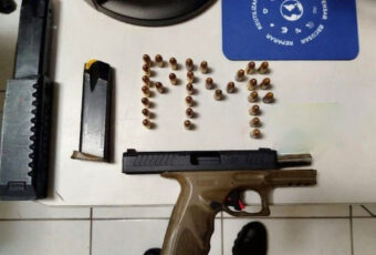 Homem é preso com pistola 9mm e carregador alongado em abordagem da PM em Tibau