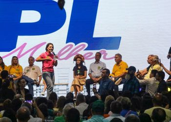 Michelle Bolsonaro encerra agenda política do projeto Rota 22 em Natal: “2026 é logo ali”