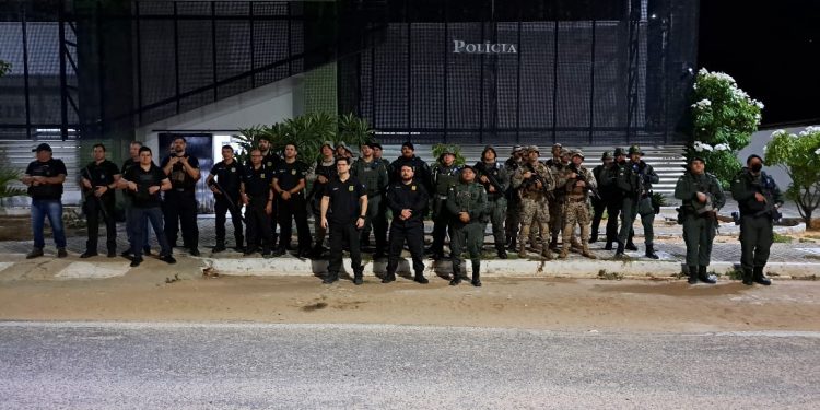 Forças de segurança realizam operação de combate à criminalidade nas divisas