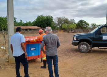 Prefeitura de Mossoró instala caixas coletoras de lixo na zona rural do município
