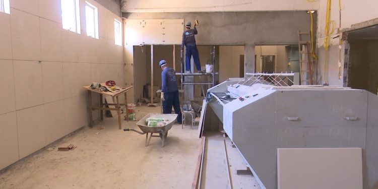 Cinco setores do Hospital Regional de Mossoró entram na fase final de reforma