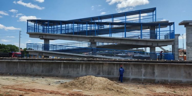 Interdições para o içamento de vigas das passarelas da BR-304, em Mossoró, começam neste fim de semana