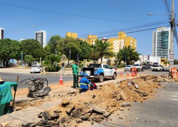 Tem início interdição no cruzamento da Rua Antônio Vieira de Sá com a Rua Amaro Duarte