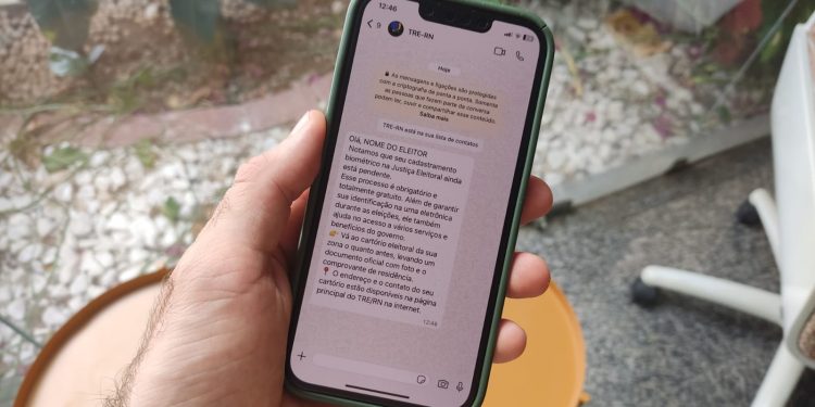 TRE-RN começa a enviar mensagens via WhatsApp a eleitores sem biometria coletada