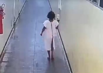 Com soro na mão, paciente furta objetos no Hospital Tarcísio Maia